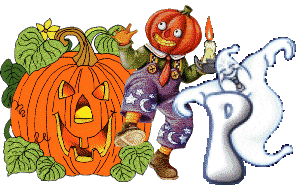 Halloween alfabet animatie